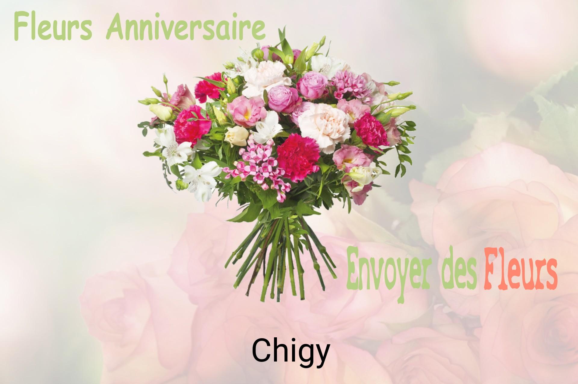 Bouquet de fleurs d’anniversaire livré à Chigy