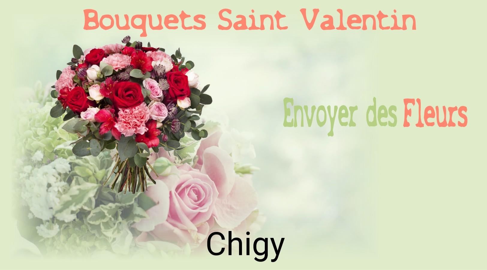 Roses de Saint-Valentin livrées à Chigy